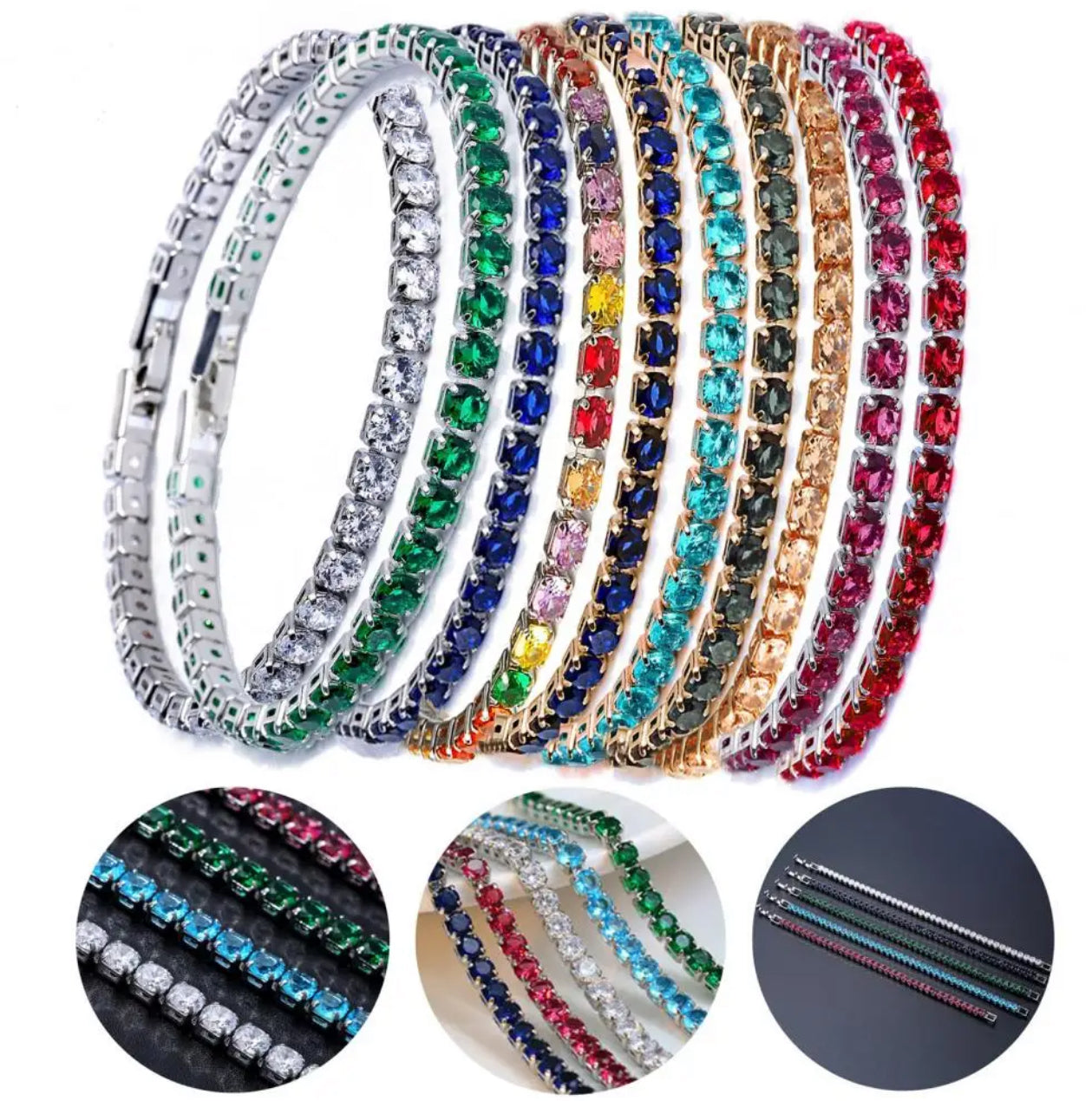 SUPER DEAL BRACELETS TENNIS 3+1 FREE