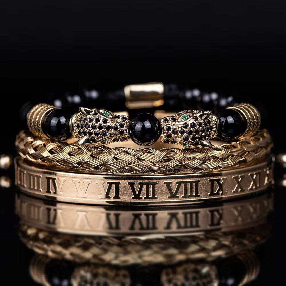 BRACELETS LUXURY ROMAN MEN