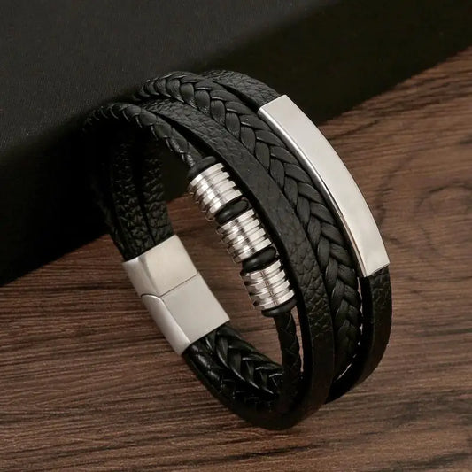 Bracelet Leather Men Classic